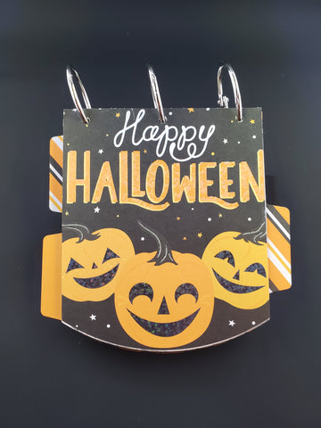Halloween memory keeping album - jack o lanterns