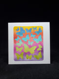 greeting card - cut out butterflies
