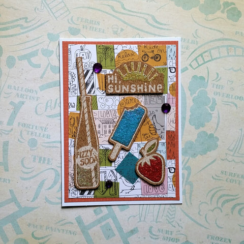 hi sunshine greeting card
