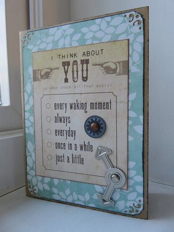 love greeting card - kraft 003