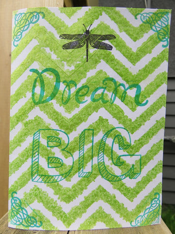 greeting card - Dream Big