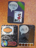 Halloween journaling cards