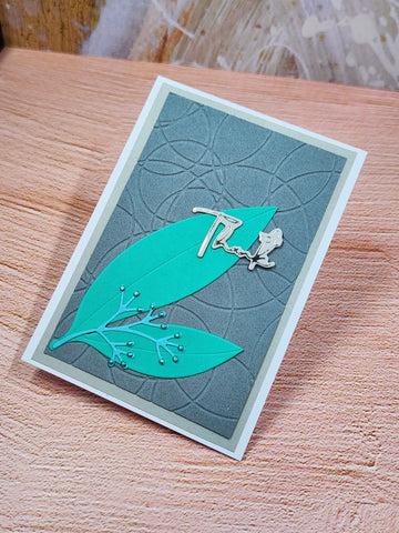 thank you card - eucalyptus