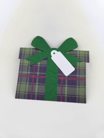 Christmas gift card holder - presents