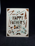 Father's Day card - collage