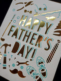 Father's Day card - collage