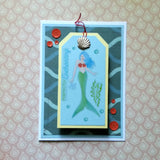 mermaid greeting cards