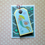 mermaid greeting cards