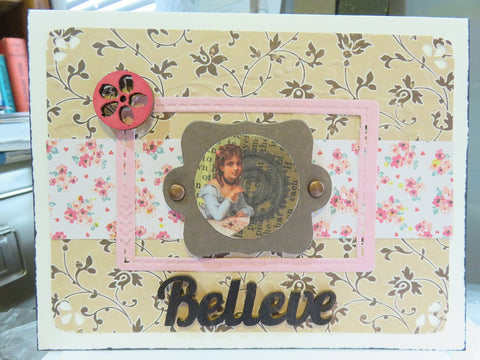 greeting card - Believe