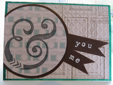 greeting card - you & me