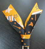 Halloween ribbon paper clips - standard size