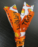 Halloween ribbon paper clips - standard size