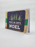 Christmas greeting card set - warm